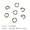 Wedding Anniversary Jewelry Materials Open Jump Rings 5 Colors 6 Sizes Accessories Parts Souvenir Accessories Parts