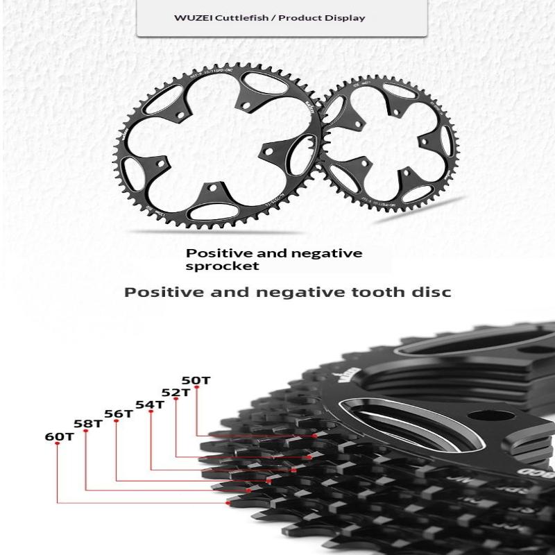 Převodník 130 BCD 38T 40T 42T 44T 46T 48T 50T 52T 54T 56T 58T 60T Wide Narrow Řetězové kolo pro jízdní kolo Pro kliku jízdního kola