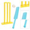 Kids Cricket Set for Beginners Complete Bat Stumps Ball Kit Educational Fun Parent-Child Sports Game Interactive Cricket Games
