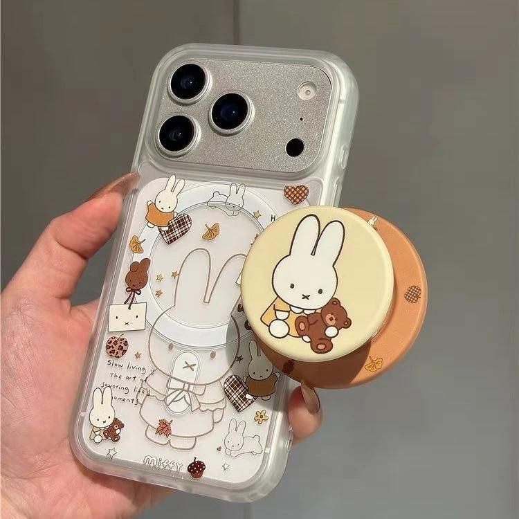 Cartoon Suitable for Apple 11promax Mobile Phone Case 11plus Magnetic Suction 11 Bracket 11pro Skin Feeling 11e Creative 11