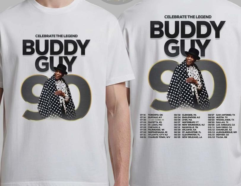 

Buddy Guy 90 Years Of The Iconic Celebrate The Legend North America 2026 T-Shirt Unisex T-Shirt S