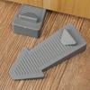 1 Stück Schwerlast-Türstopper Geeignet für Teppich & Boden - Rutschfester Stapelbarer Türkeil für Türspalte, Kunststoff-Türstopper