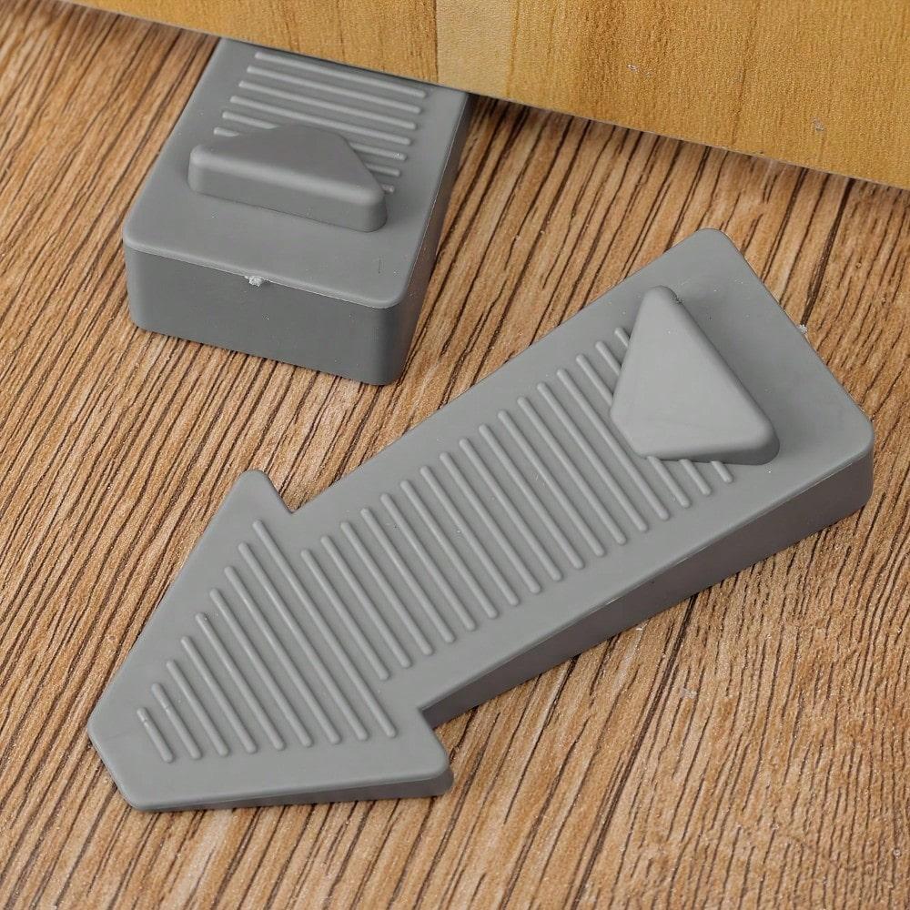 1 Stück Schwerlast-Türstopper Geeignet für Teppich & Boden - Rutschfester Stapelbarer Türkeil für Türspalte, Kunststoff-Türstopper