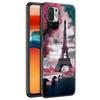 Liebe Paris Eiffelturm Silikon Telefon Fall Für Xiaomi Redmi Hinweis 11 10 9 8 Pro 11T 10T 10S 9S 8T 9 9A 9C 9T Schwarz Soft Cover