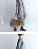 Diamond Quilted Chinese Style Women's Mid-Length Cotton Jacket - Retro, Simple, and Versatile