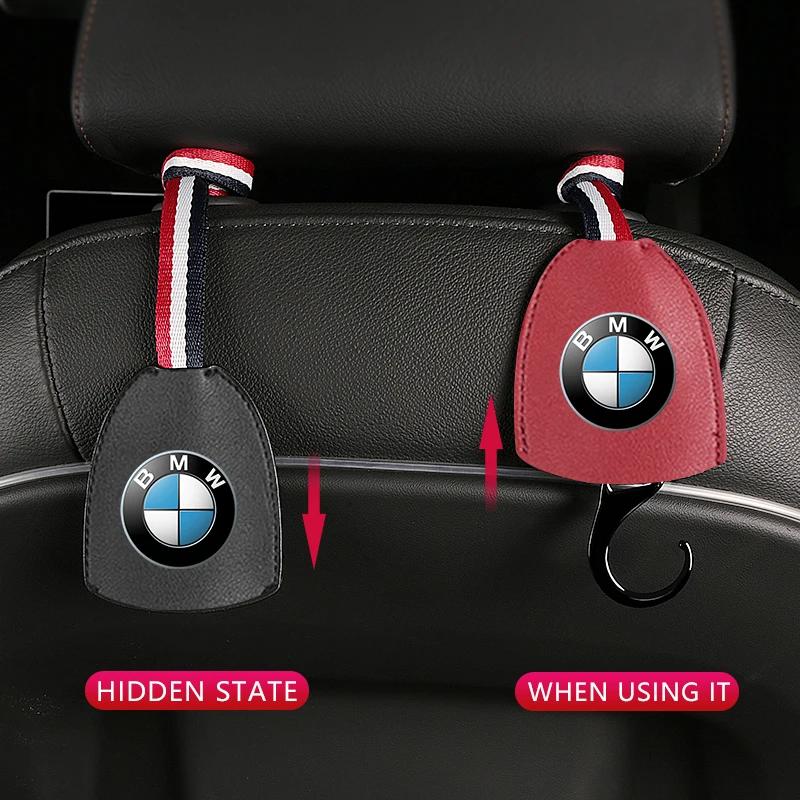 Gancio Borsa per Schienale Sedile Auto Ganci Nascosti Ganci Interno Auto Per BMW Serie 4 F32 F33 F36 M4 420d 420i 425d 435i 440i 2013-2024