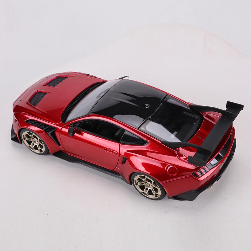 2026 1:18 New Ford Mustang Gtd Series Simulation Alloy Car Model Customized Children'S Toy Collection Gift Alloy Ornament Simulation Toy Model