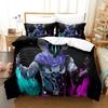 Nuovo Set Biancheria da Letto Gioco Jett Valorant Singolo Gemello Matrimoniale Queen King Size Set Letto Adulto Bambino Camera da Letto Copripiumino Set Anime Letti