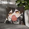 Game Iuno Wuthering Waves Cushion Cover Decorative Pillowcase Soft Short Plush Cozy Durable Sofa Home Decor Items Gift
