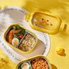 Nerezová ocelová krabička na oběd, dětská školní kawaii bento krabice, přenosná uzavřená nádoba na potraviny pro studenty prvního stupně/kancelářského pracovníka