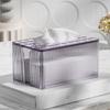 Plastic Luxury Napkin Holder Large Capacity Napkin Storage Box Tissue Storage Organizer  Bathroom