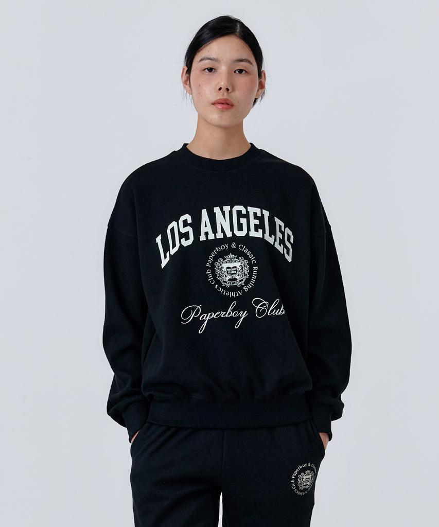PAPERBOY Los Angeles Sweatshirt-Black
