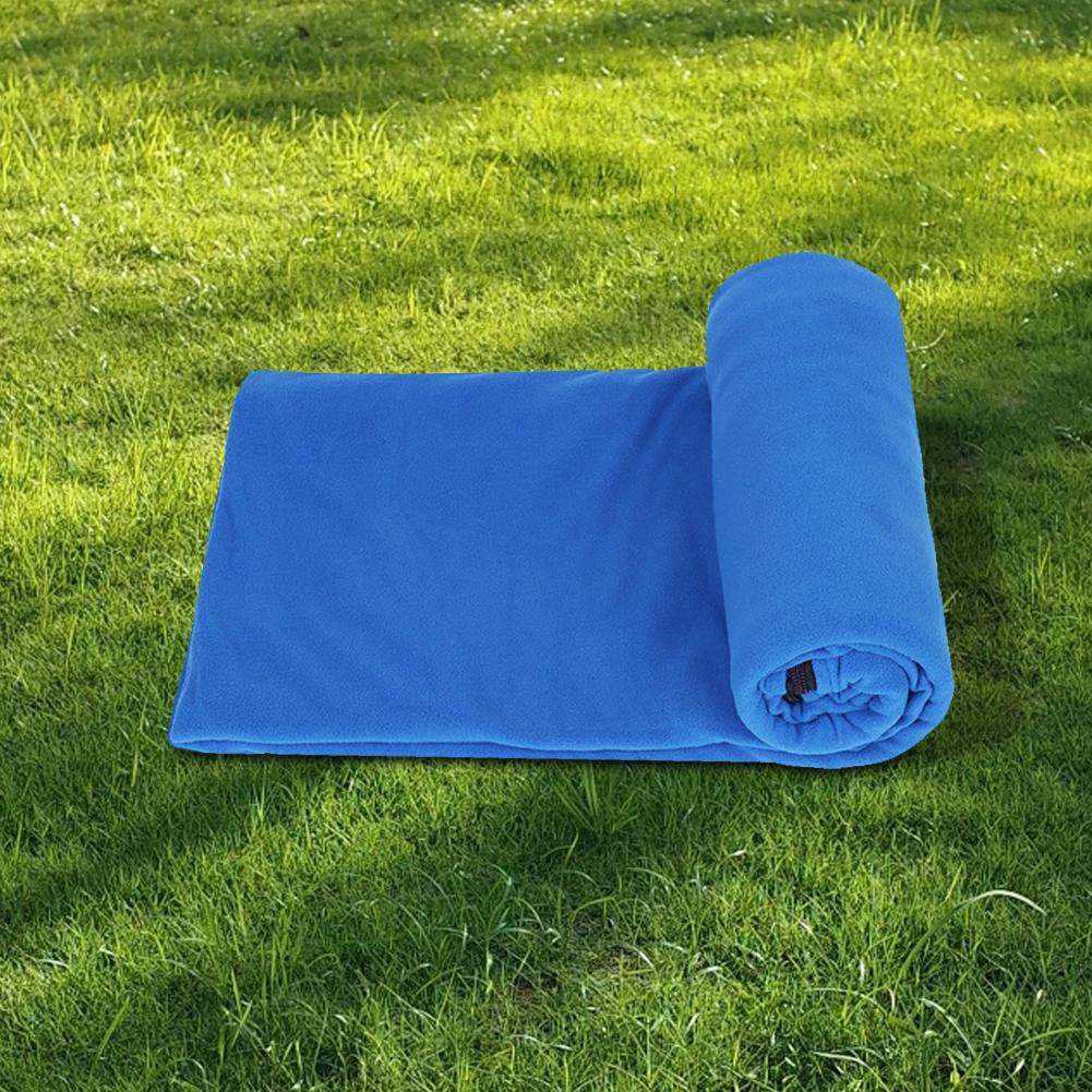 Fleece Sleeping Bag Liner Adjustable Portable Sleeping Bag Liner Outdoor Warm Sleeping Bag Liner for Camping Travel Backpacking