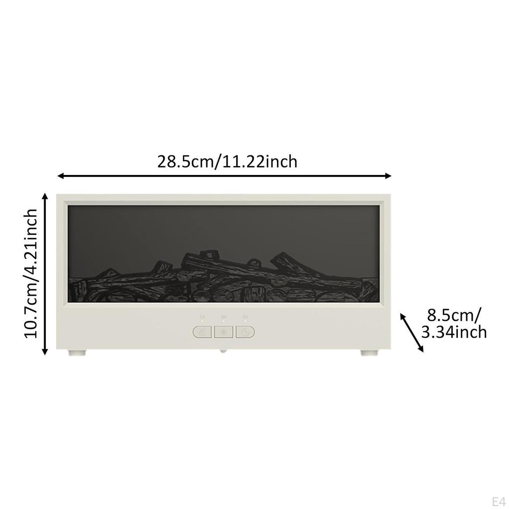 Aroma Diffuser with Flame Effect And Remote Control for Office Use