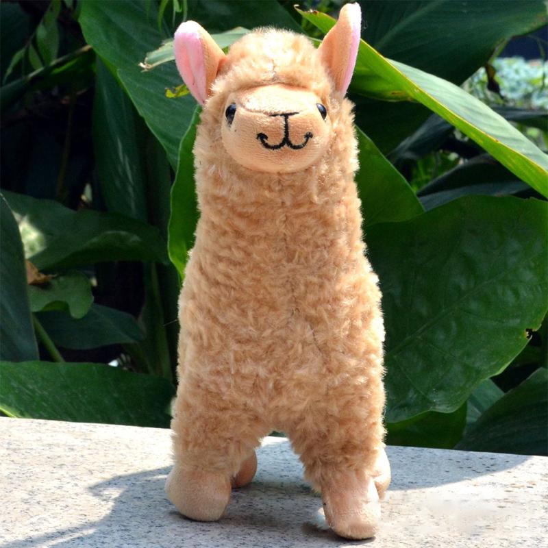 Cute Stuffed Animal Toy Children Plush Alpaca Doll Kids Birthday Christmas Gift
