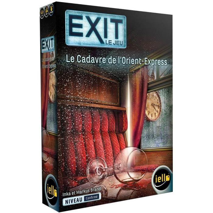 Lot 4 exit en français le musée mystérieux + le tombeau du pharaon + le cadavre de l'orient express + la maison des enigmes + 1 déca