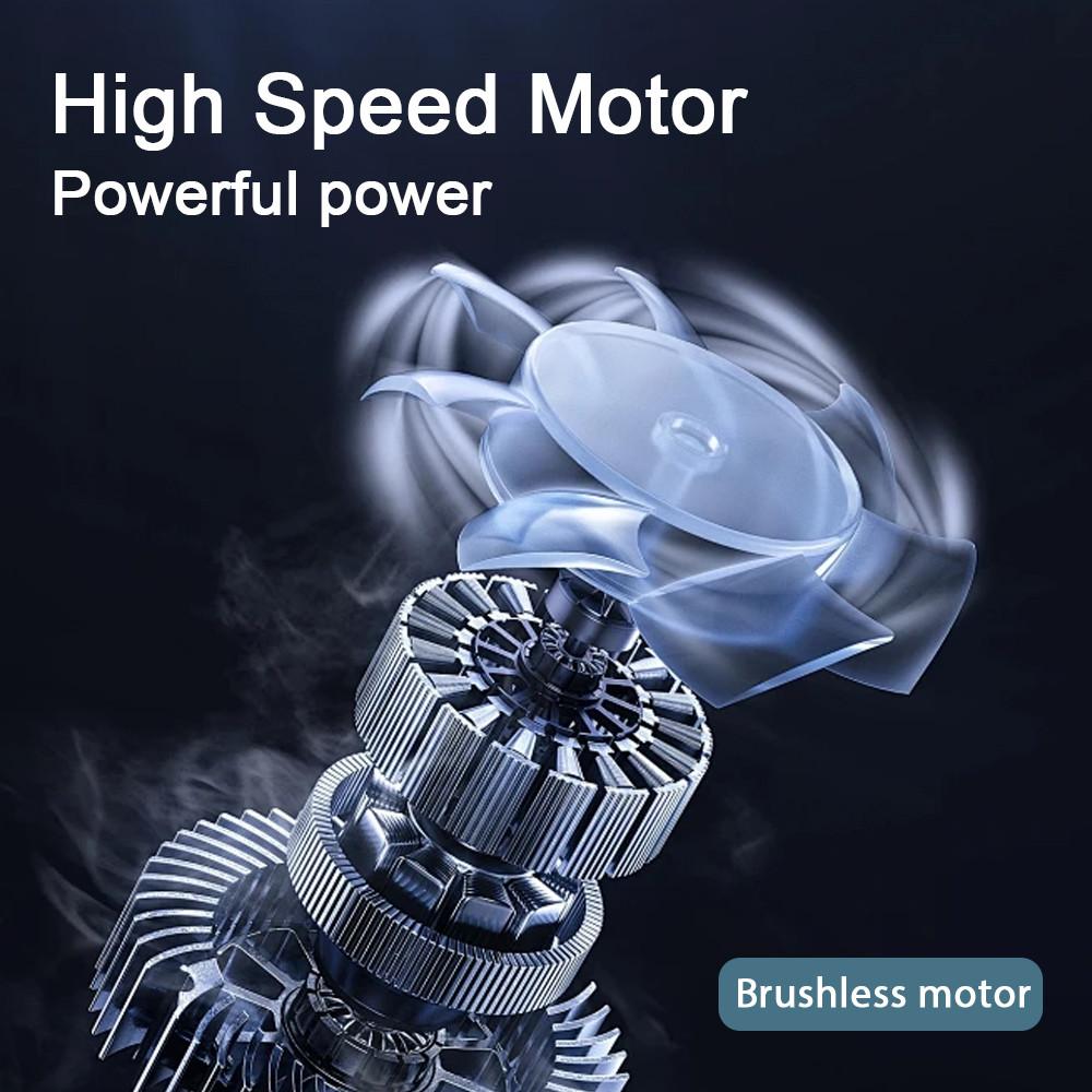 3000W Blowers 320000RPM Handheld Electric Jet Fan 450M/S Snow Leaf Dust Blowing Tool Powerful Brushless Turbo Fan