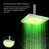 LED-Regenduschkopf Hochdruck-Duschkopf Wassersparend Automatischer Farbwechsel Temperatursensor Duschen für Badezimmer