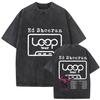 Vintage Washed Ed Sheeran Play Tour 2026 Pop Music TShirt Men Women Harajuku Fashion Fans Oversized T Shirt Hip Hop Streetwear