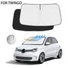 Pour Renault Twingo 1 2 3 2013-2026 2026 Pare-brise de voiture Housse pare-soleil Pare-soleil de vitre avant Visière Protection UV Intérieur de voiture