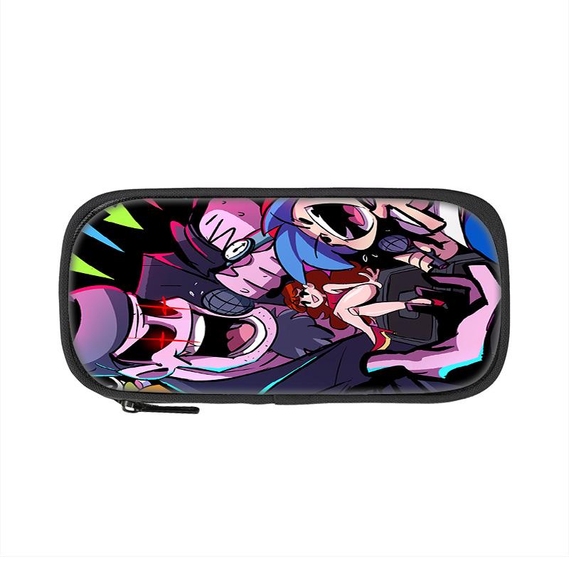 Astuccio per Friday Night Funkin versatile cartone animato grande capacità articolo popolare, miglior regalo per ragazzi e ragazze per compleanni scolastici