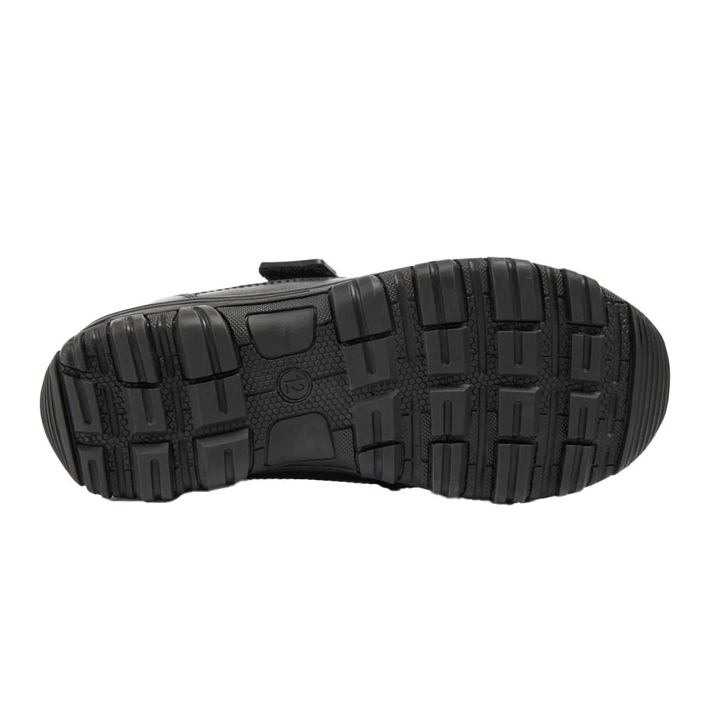 POD Boys Sprint Leather School Shoes