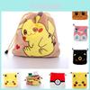 Bolsa de Pelo Isolada com Cordão Pokmon Para Armazenamento em Viagem e Embalagem de Presente