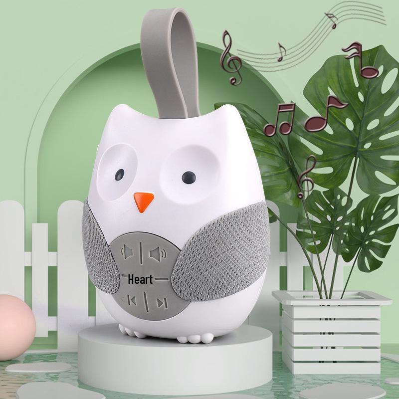 Newborn Soothing Sleep Owl: White Noise Comfort Toy & Music Player