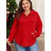 American Shiying Plus Size Half Zipper Pullover Knitwear Female 2025 Winter New Arrival Pure Color Hoodless Sweater Female