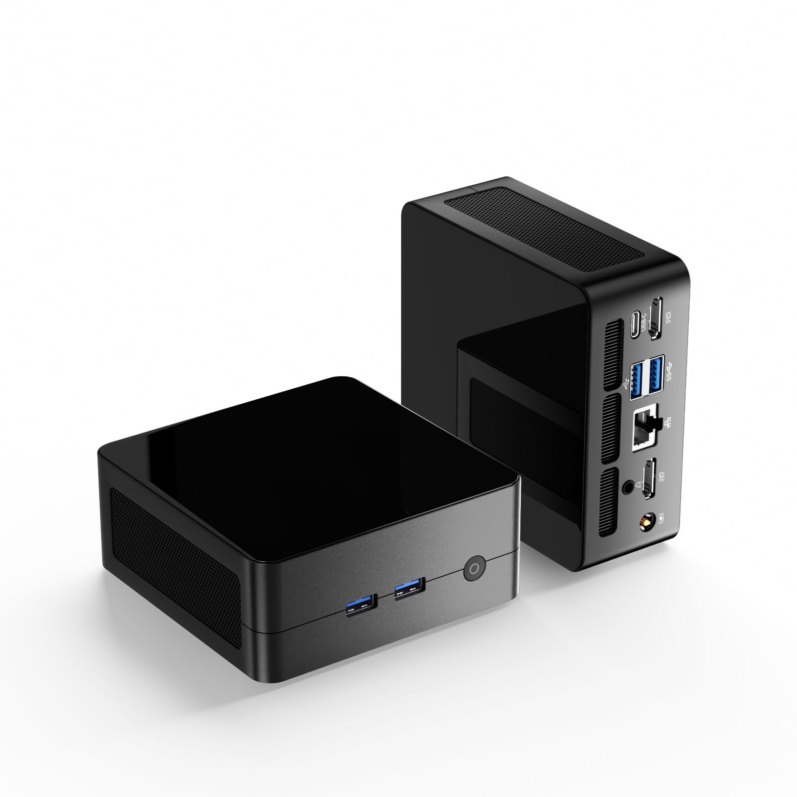 

Міні-ПК AMD Ryzen 5 3550H 8 до minipc 16GB DDR4 512GB NVME SSD 3 екрани одночасний вихід Windows11 VESA сумісний Малий ПК AN2 (4 ядра, білий