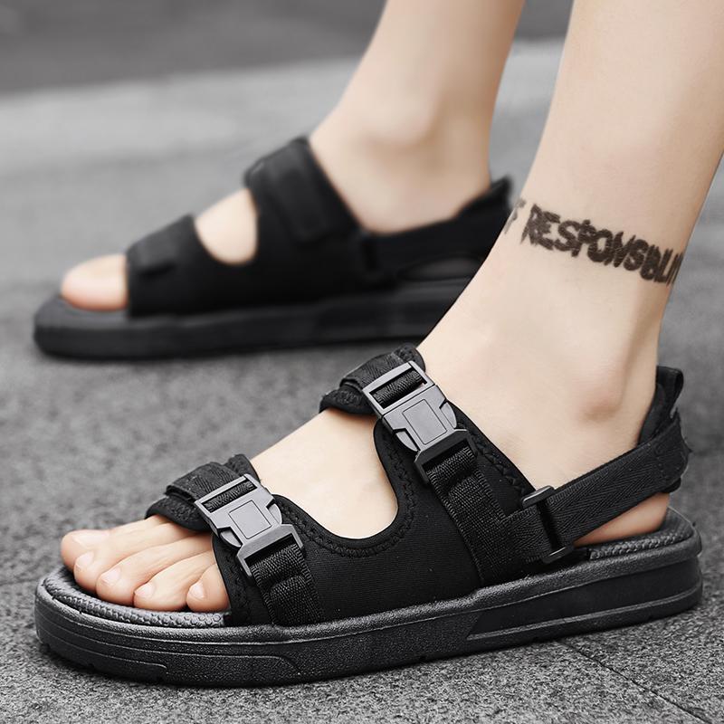 Тапочки мужские домашние мужские повседневные сандалии износостойкие популярные модели — фото 6