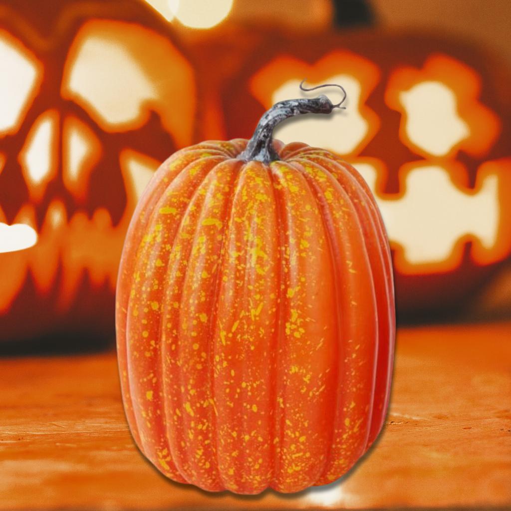 Realistic Foam Pumpkin Decoration Artificial Pumpkins For Halloween Christmas Indoor and Outdoor Holiday Decoration