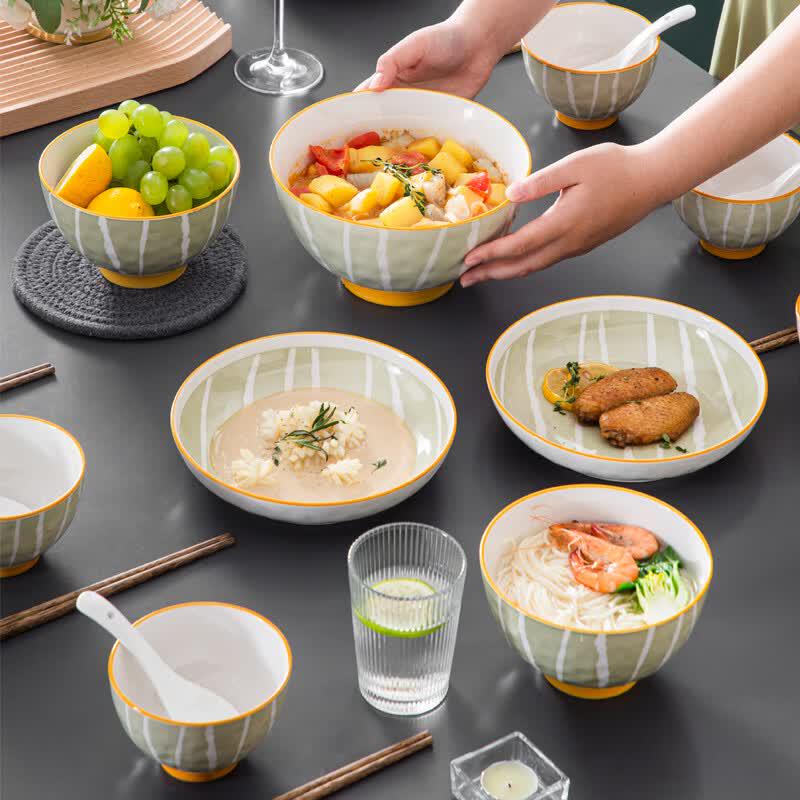 CODA D2215 26-Piece Chinese Ceramic Tableware Set