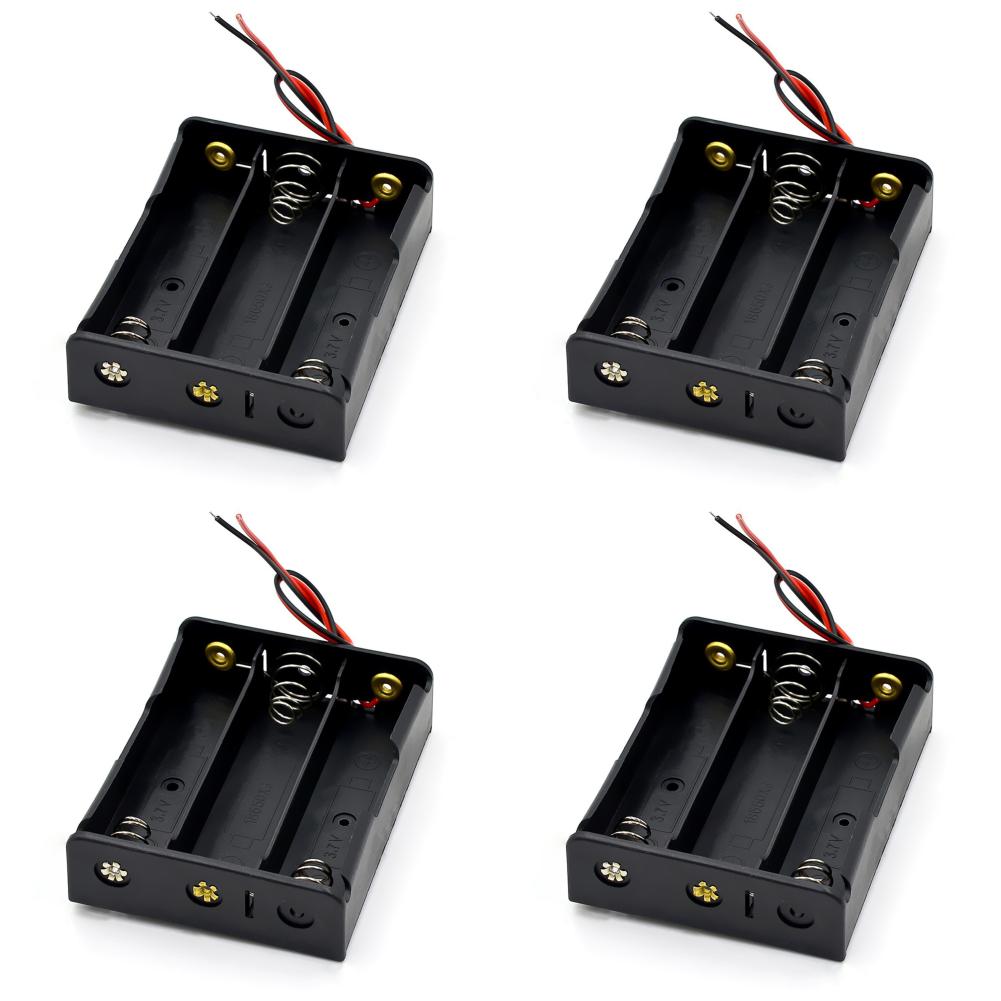 

Пластиковый держатель для аккумулятора 18650 3,7 В (3 Раздел)