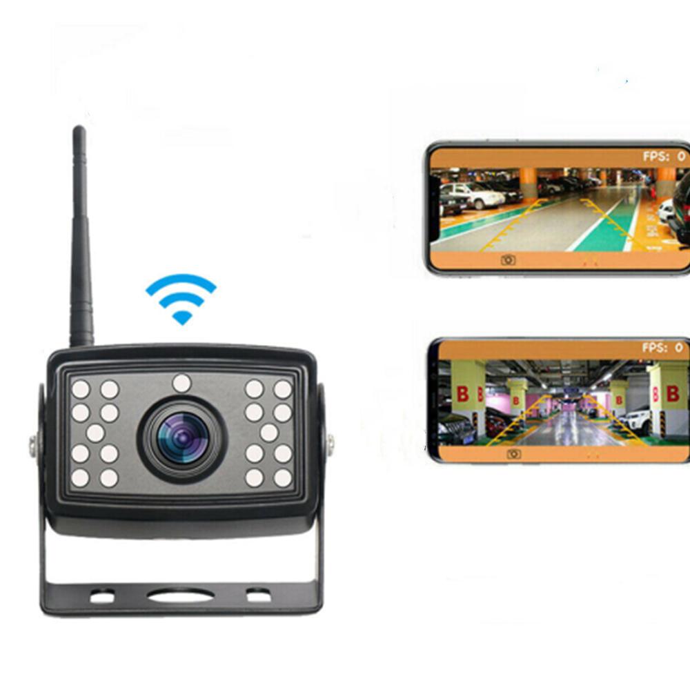 1296P Wireless Heavy Duty WIFI Reversing Parking Camera with 18 IR LEDs Night Vi