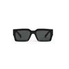 Celine Logo Detail Irregular Shape Sunglasses Men Sunglasses Black 4S280CPLB38NO