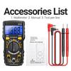 Handheld Digital Multimeter Digital Backlights Ammeter Voltmeter Ohm Voltages Tester Meter for Electrican