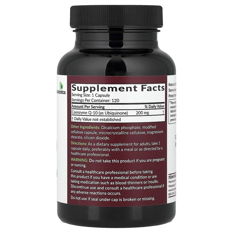 CoQ10, 200 Mg, 120 Vegetarian Capsules