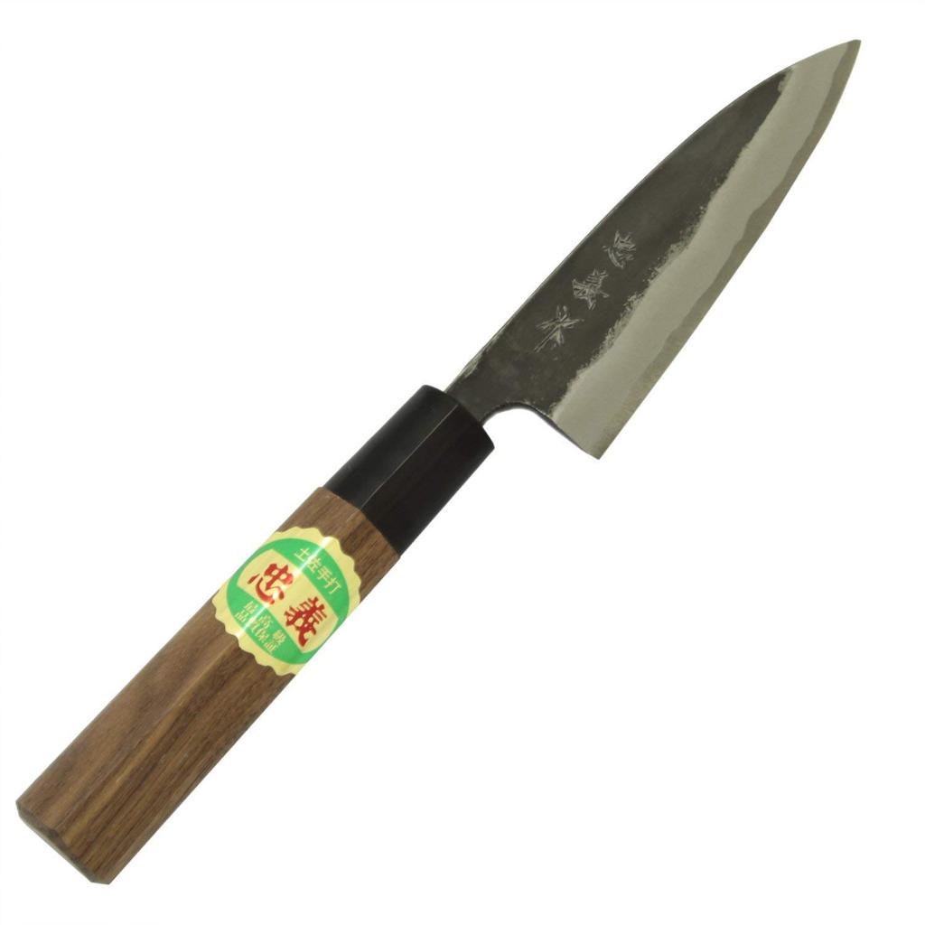 Tosa Cutlery Distribution Center Tosa Cutlery Knife Black finish Sabaki Blue steel 1 105mm No.