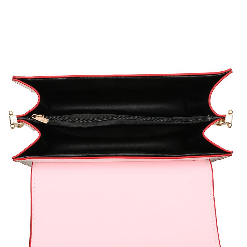 Women Sweet Cute Crossbody Bags Heart Hollow Out Shoulder Bag Students All-match Flap Wide Straps Summer Handbags  Purse