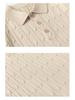 Summer 2026 Men's Loose Japanese Style Knitwear - Short Sleeve Trendy Design