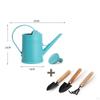 Watering Can Garden Tool Set Spade Rake Large Capacity Modern Pot Gardening Tools