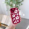 Elegant Flowers Pattern Soft TPU Phone Case for iPhone 17 Air 16 15 14 Pro Max Plus 13 12 Mini 8 7 X Xs Back Cover