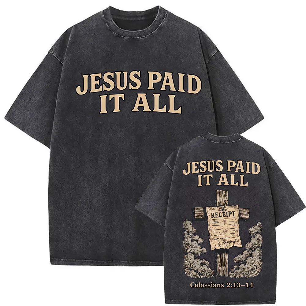 Fathers Day Fishers of Men Merch T Shirt Men Women Vintage Washed Hot Sale Tshirt High Quality Oversized T Shirts Streetwear