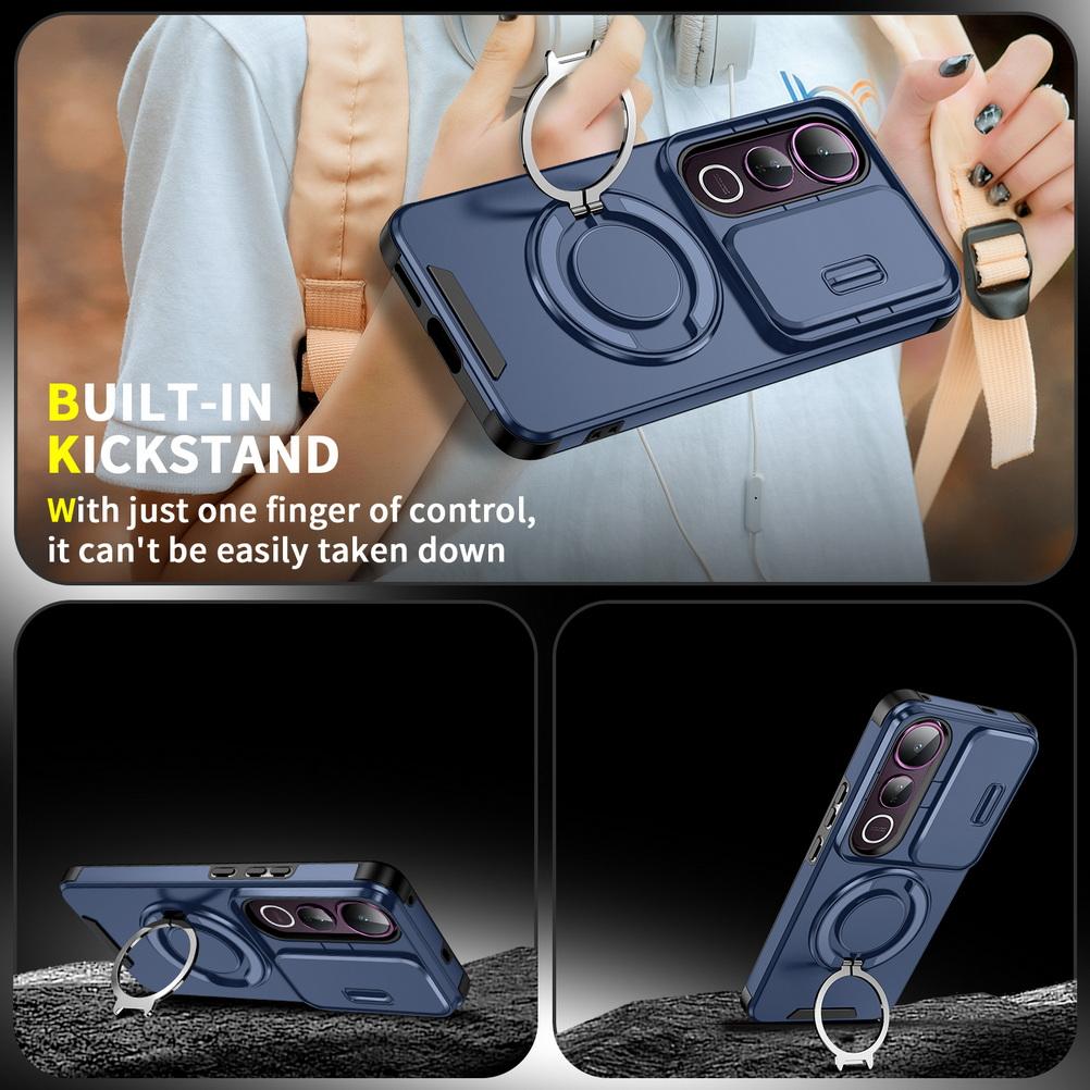 Posuvný kryt fotoaparátu Ochranný kryt na telefon pro VIVO V50 Lite V40 Lite vivo v40 Pro VIVOV S19 Pro Kovový držák Odolný kryt