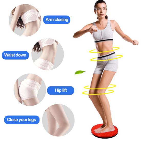 Bel Büküm Disk Yüksek Stabilite Güçlü Yük taşıyan Taşınabilir Bel Büküm Denge Kurulu Disk Fitness Ekipmanları