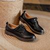 Woman Brogue Shoes Woman Platform Oxford Shoes Flats British Style Vintage Cut-Outs Flat Casual Women Shoes Student Retro