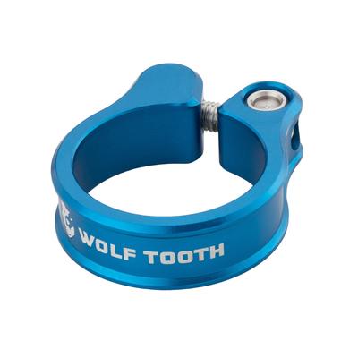Wolf Tooth Seatpost Clamp Mm Blue 38.6