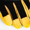 Professional Thickened Labor Insurance Gloves Wear-Resistant Flex Grip Leather Work Gloves Comfortable Protective Gloves Welding