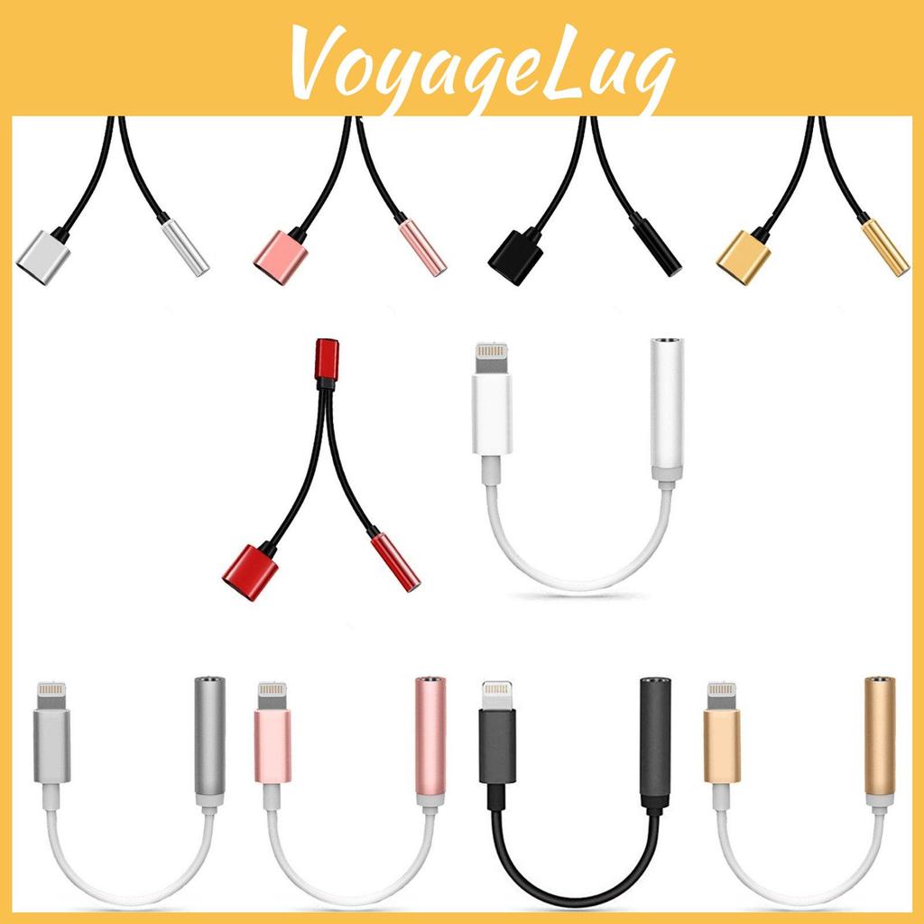 Lightnin Dual 2in1 Adaptateur Chargeur Audio Splitter Separateur Câble Iphone